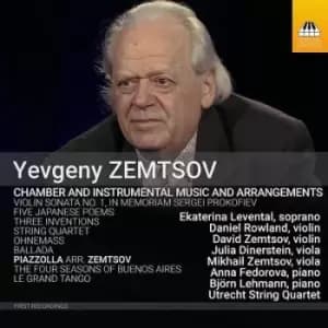Yevgeny Zemtsov Chamber and Instrumental Music and Arrangements by Yevgeny Zemtsov CD Album