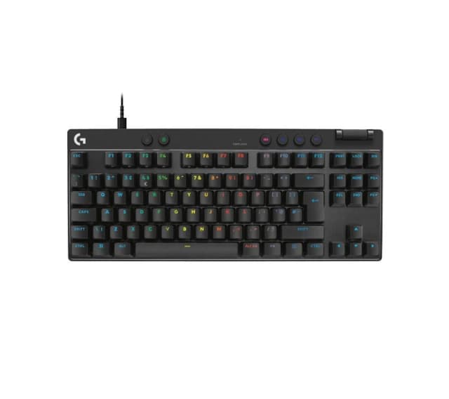 Logitech PRO X TKL RAPID Gaming Keyboard - Black 5099206126503