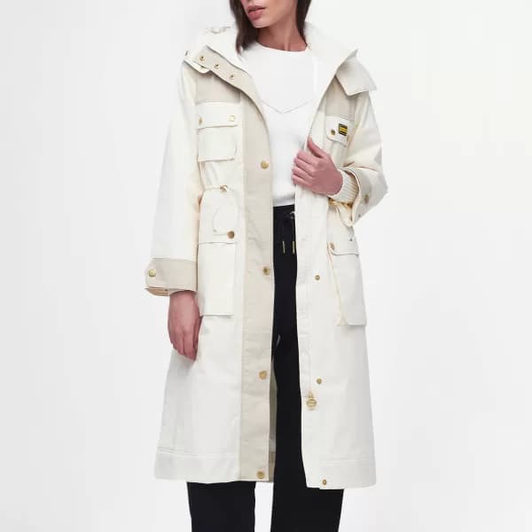 Barbour International Cosmos Canvas Jacket - UK 10