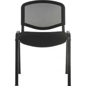Teknik Office Conference Mesh Backrest Black. Fabric Stackable Fully