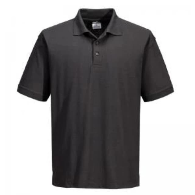 Portwest Naples Polo Shirt B210MGRS Colour: Metal Grey