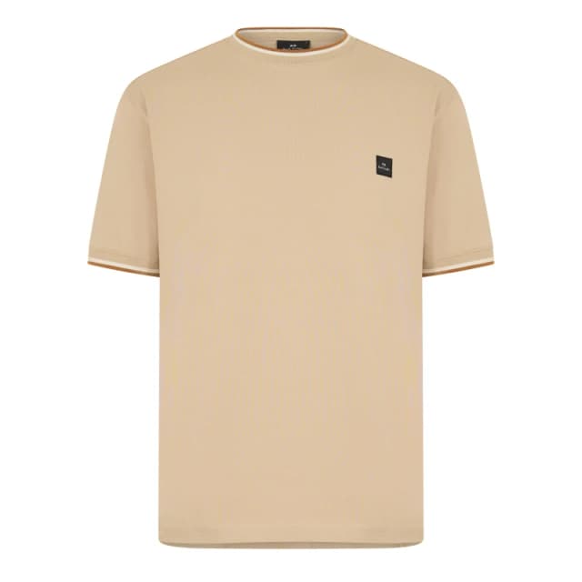 Paul Smith Logo Patch T-Shirt Beige 61 male L
