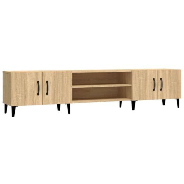 Vidaxl TV Cabinet Sonoma Oak 180X31.5X40 Cm Engineered Wood