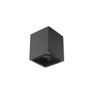 Larissa Lighting - Larissa Roman Surface Mounted Ceiling Lamp 35W GU10 Max Aluminium 3000K Dark Grey IP65