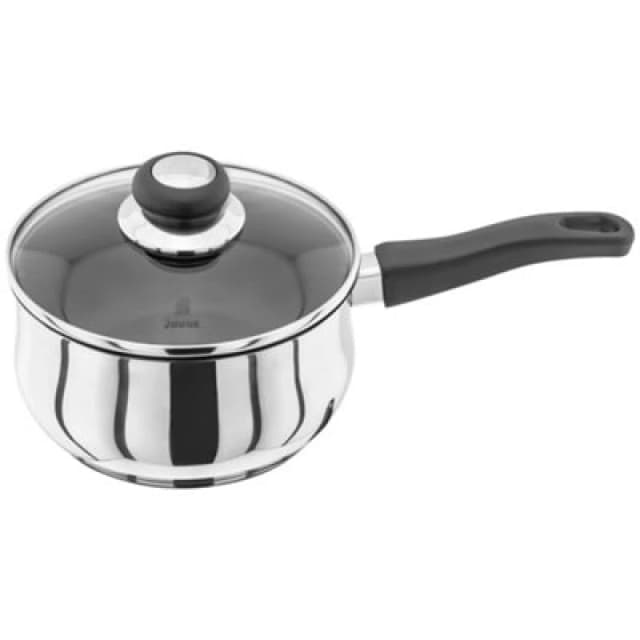 Judge Vista Stainless Steel Non-Stick Sauce Pan With Lid 18Cm / 1.8L - Silver