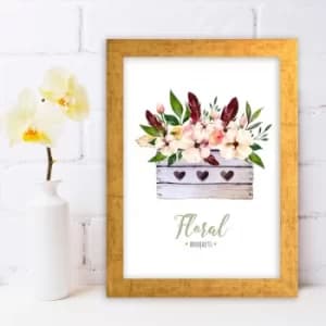 AC6632130703 Multicolor Decorative Framed MDF Painting