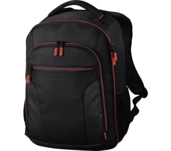 HAMA Miami 190 DSLR Camera Backpack - Black & Red