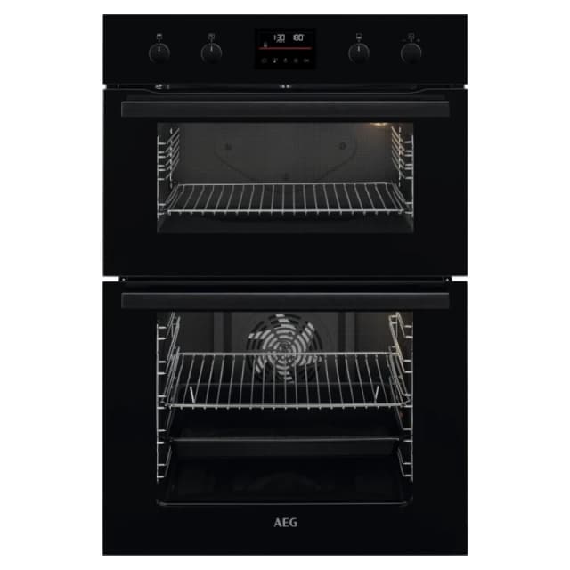 AEG DCB535060B Series 6000 Built In Multifunction Double Oven - BLACK DCB535060B