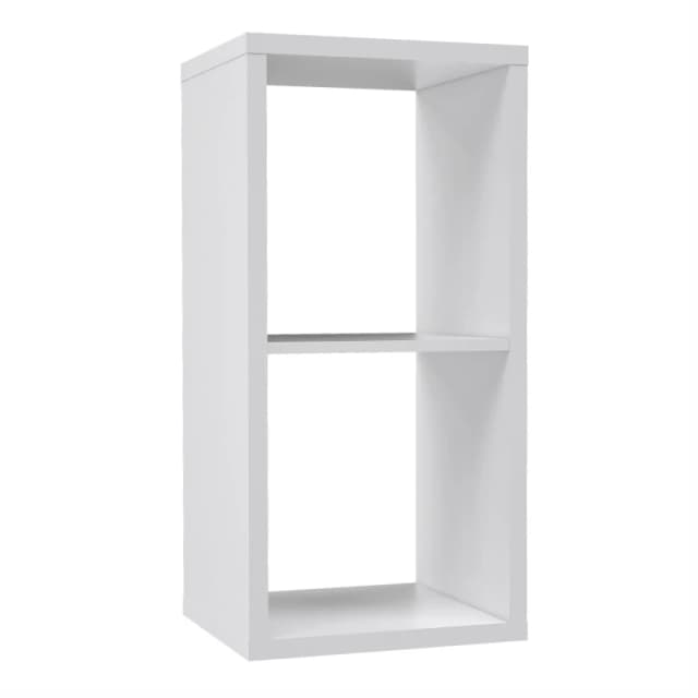 Furniture To Go Mauro 1 Shelf Storage Unit in White White Unisex