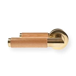 LocksOnline Havanna Lever Handle Set on Round Rosette