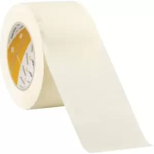 1104 Low Tack Cream Masking Tape - 72MM X 50M