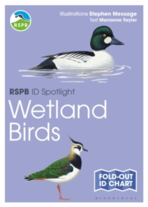 RSPB ID Spotlight - Wetland Birds Fold-out book or chart