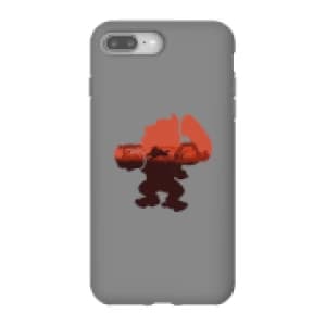Nintendo Donkey Kong Silhouette Serengeti Phone Case - iPhone 8 Plus - Tough Case - Gloss