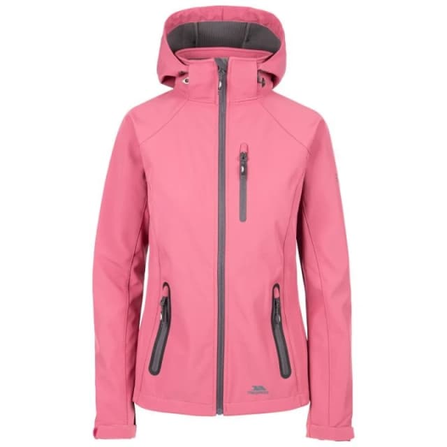 Trespass Bela II Waterproof Softshell Jacket Rose female