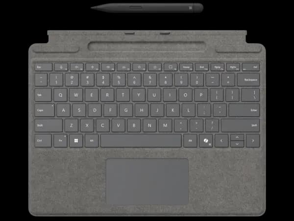 Surface Pro Keyboard with Slim Pen for Business - Platinum