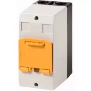 Eaton CI-PKZ01-SVB Enclosure Surface mount, Lockable (L x W x H) 80 x 97 x 160 mm Grey, Yellow