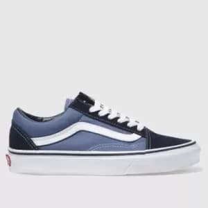 Vans Old Skool In Navy & White