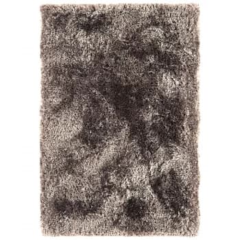 Asiatic Plush Shaggy Rug - 140 x 200cm - Zinc