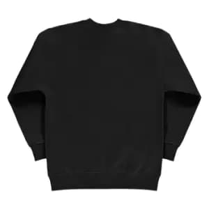 SG Kids/Childrens Crew Neck Sweatshirt Top (3-4) (Black)