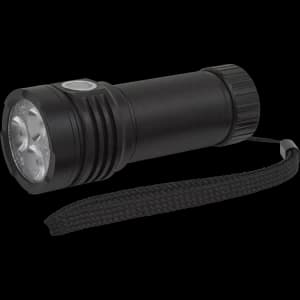 Sealey Super Boost Rechargeable Osram P9 LED Torch Black