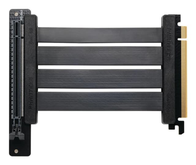 Phanteks PCIe Gen 4.0 Riser Cable 150mm 90-degree Adaptor