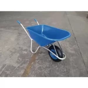 Slingsby 100l Wheelbarrow Puncture Proof Tyres - Plastic Pan