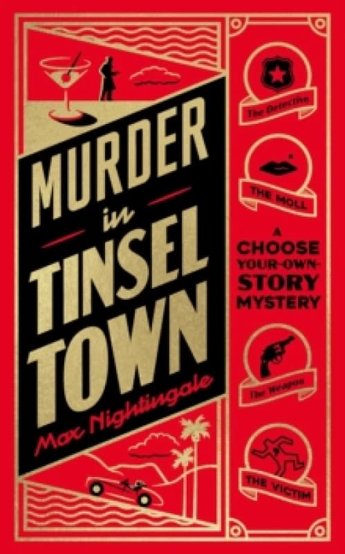 Murder in Tinseltown. Hardback. By Max Nightingale Books