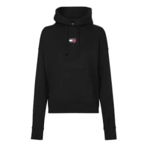 Tommy Jeans Centre Badge Hoodie - Black
