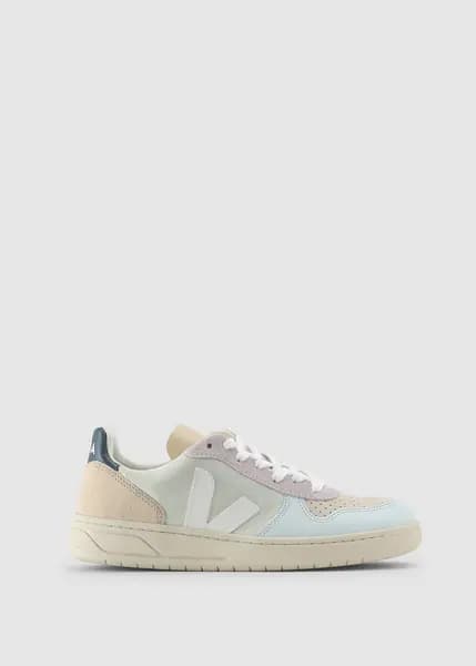 Veja Womens V-10 Pale Pink Trainers