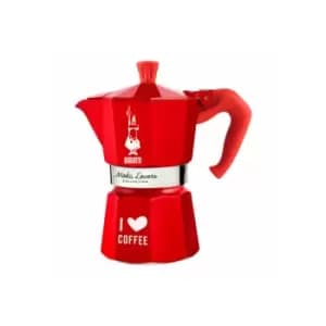 Bialetti - Moka pot Moka Lovers 6 cup Red