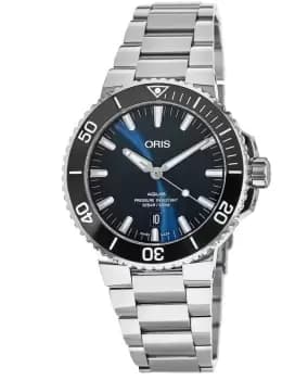 Oris Aquis Date 41mm Blue Dial Automatic Steel Mens Watch 01 733 7766 4135-07 8 22 05PEB 01 733 7766 4135-07 8 22 05PEB