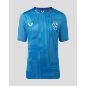 Castore Rangers United Training Top 2023 2024 Junior - Blue
