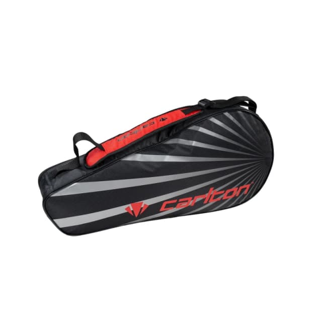 Carlton AB Multiway Badminton 3 Pocket Racket Bag Black/Red unisex One Size