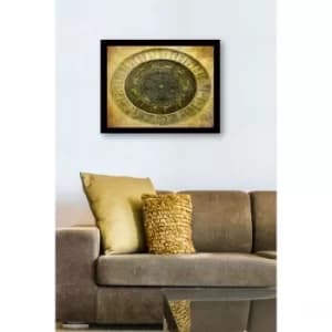 SC1213 Multicolor Decorative Framed MDF Painting