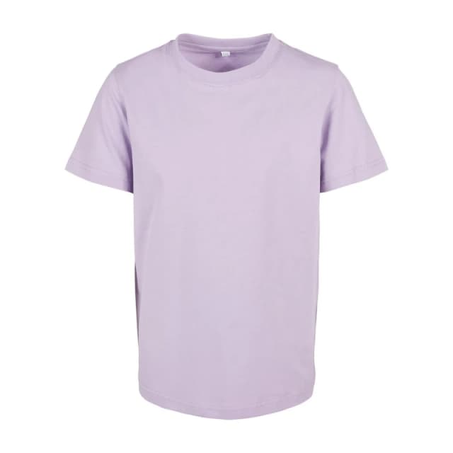 Build Your Brand Basic 2.0 T-Shirt in Lilac Size: 4-6 Years Lilac Unisex 4-6 Years
