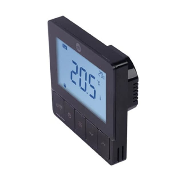 JG Speedfit John Guest Speedfit Under Floor Heating 240V Wired Programmable Stat - Black Jgstat4Bl