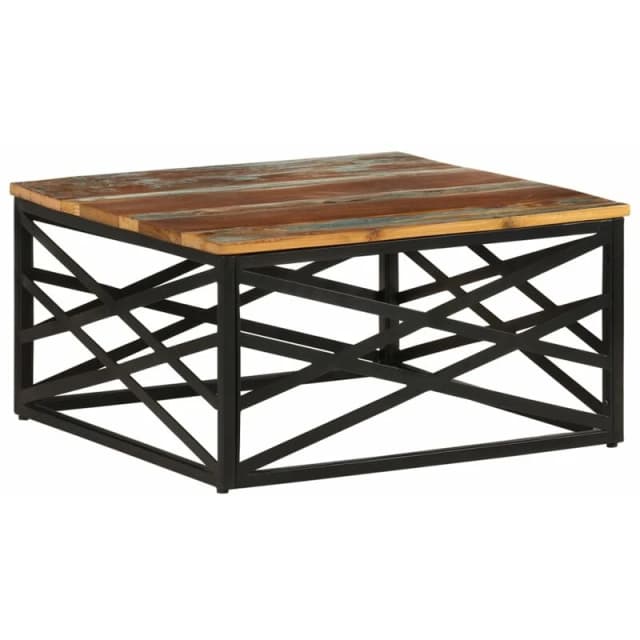 VIDAXL Coffee Table 68x68x35cm Solid Reclaimed Wood Vidaxl 8720286505038
