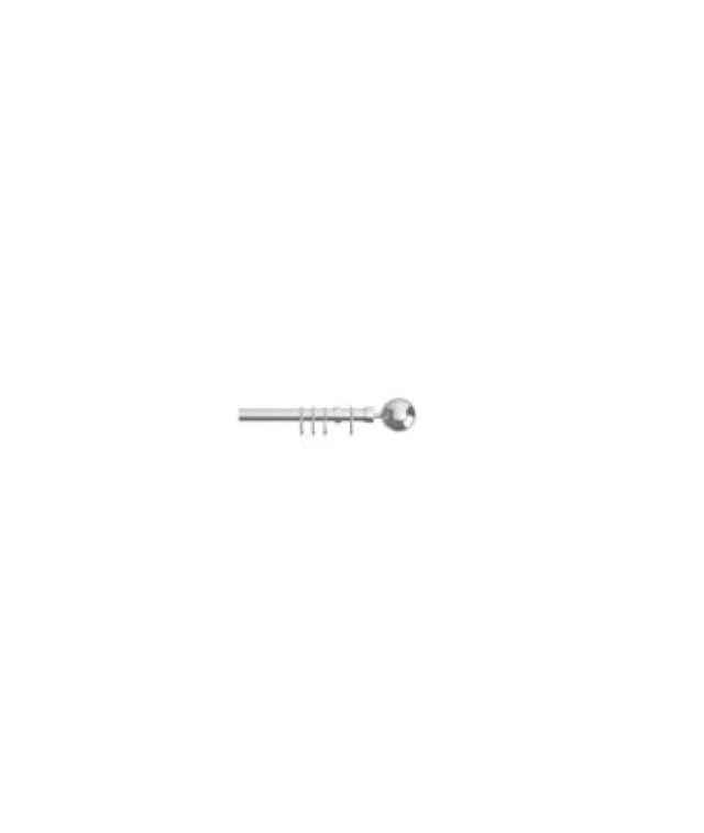 Chrome Finesse Extendable Curtain Pole 22-25mm 170Cm - 300Cm