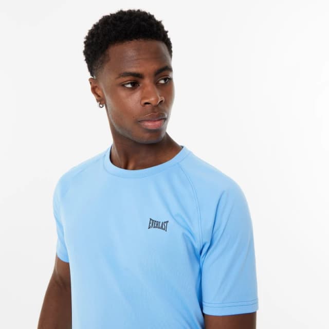 Everlast Essential Poly T-Shirt Mens - Blue Blue S