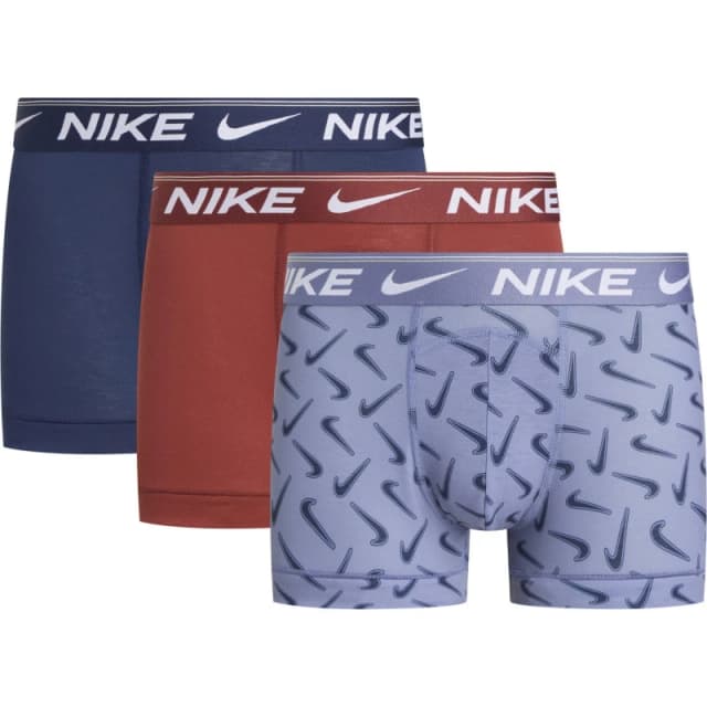 Nike Trunk 3Pk Sn54 Swsh Prnt/Mrs male Small