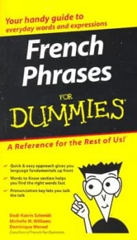 French Phrases for Dummies by Dodi-Katrin Schmidt Paperback