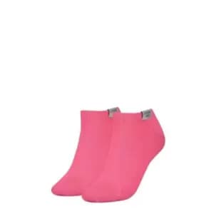 Calvin Klein Klein Patch Ankle Womens Socks - Pink