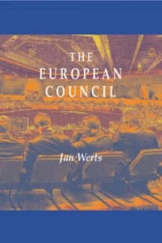 The European Council by Jan Werts Book