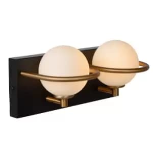 Isobel Classic Wall Light Bathroom - 2xG9 - IP44 - Black