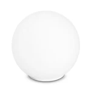 LAMPD Globe Table Lamp White 20x21cm