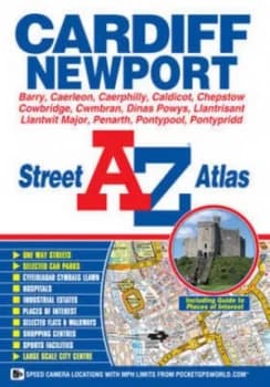 Cardiff and Newport Street Atlas by Geographers A-Z Map Company Book