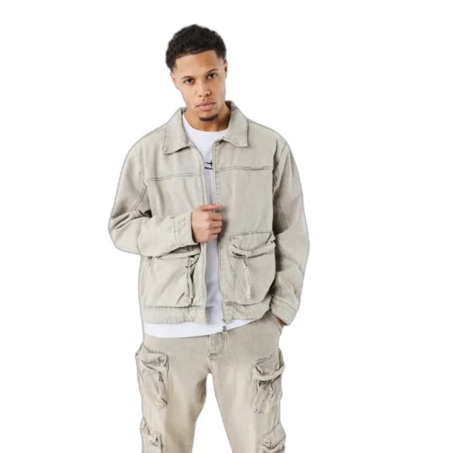 Project X Paris Denim jacket Project X Paris brute workwear Beige Male S