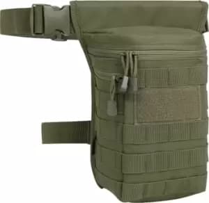 Brandit Side Kick Leg Bag, green, green, Size One Size