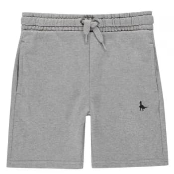 Jack Wills Wills Kids Boys Mr Wills Shorts - Grey Heather