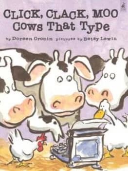 Click Clack Moo Cows That Type by Doreen Cronin Paperback